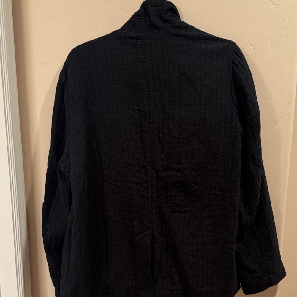 Daniel Rainn Black Women's Blazer with Patterned Lining - Picture 7 of 9